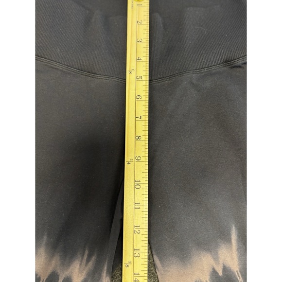 Offline by Aerie Small Hi Rise Leggings Women's Black Gray Tie Dye Size M 0585 - Picture 6 of 11
